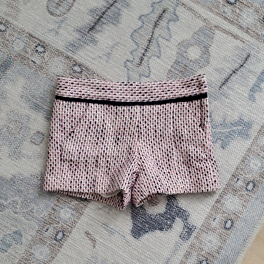 Janie and Jack Girls Lined Tweed Shorts Sz4